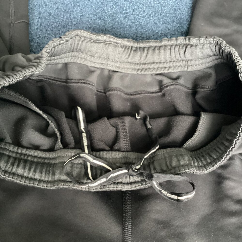 Black-Gray Nike Dri-FIt Joggers - XL - Picture 4 of 9